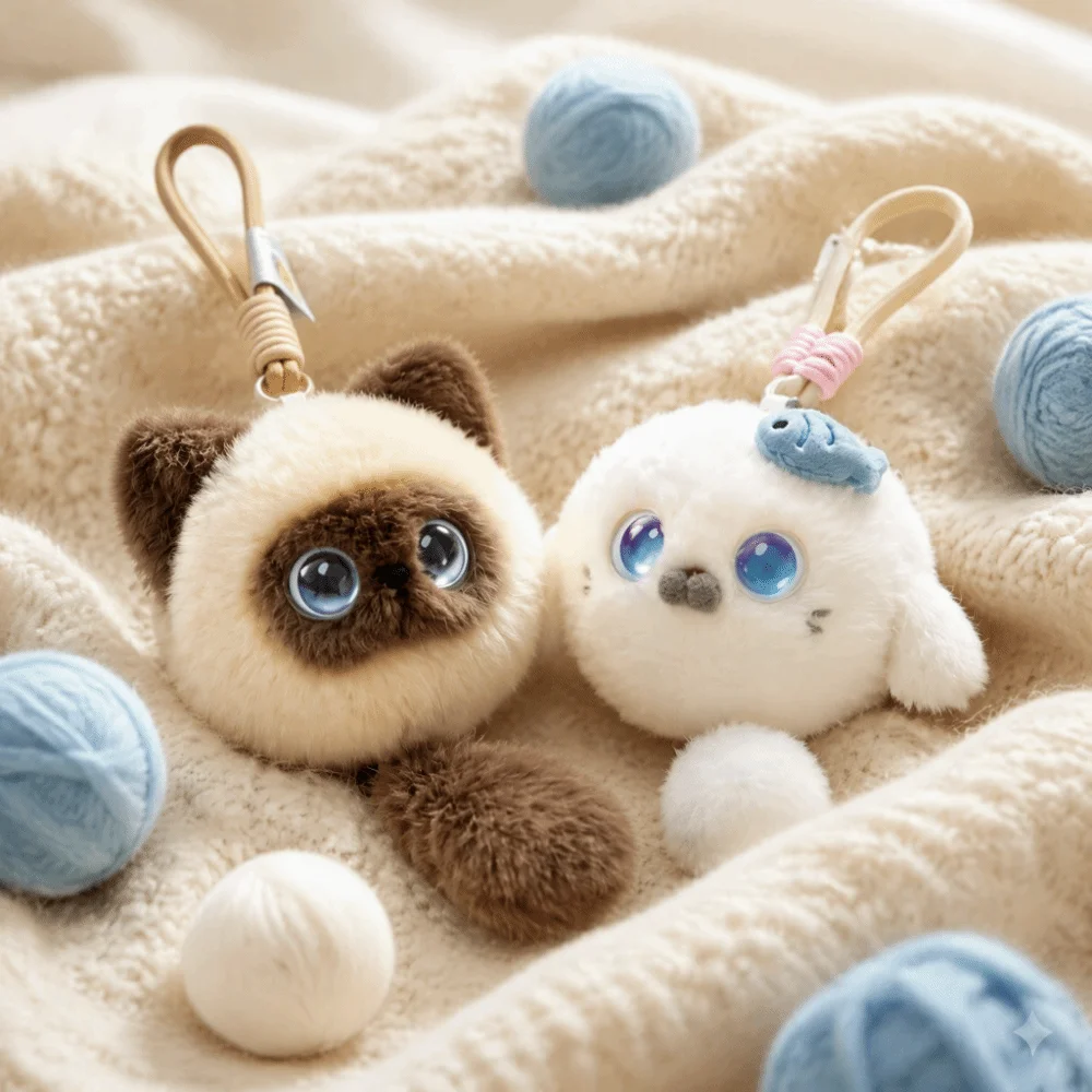 AI Continuous Dialogue AI Cat Intelligent Voice Communication Personal Companion AI Companion KeyChain Relaxing Chat