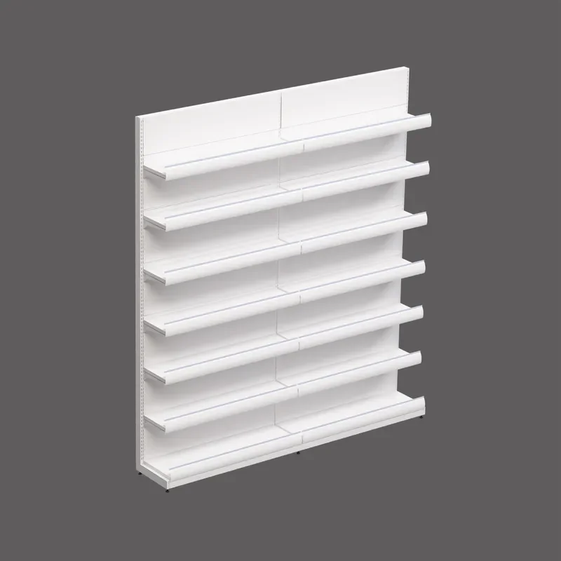 for Supermarket Convenience Store Multifunctional Heavy Duty Adjustable Metal Display Rack Food Stationery Storage 1 Set