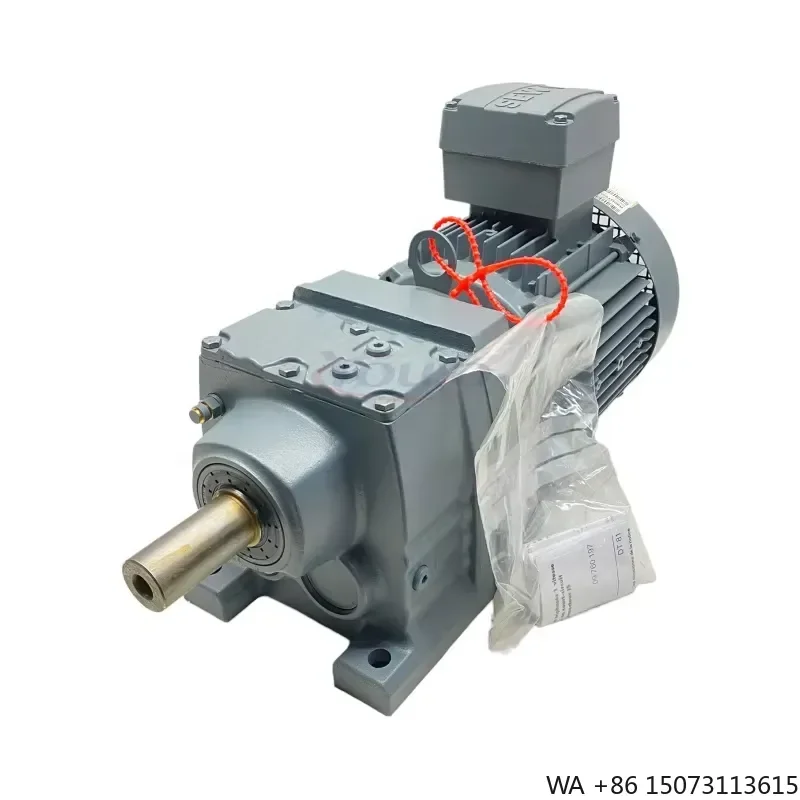 for SEW EURODRIVE R37 DRN80M4/BE1HR 0.75KW IE3 Helical Gear Motor with Brake Industrial Gearmotor New Original