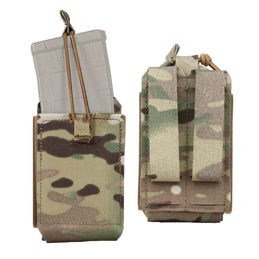 

Тактический подсумок для журналов SRMP, одинарный универсальный 5,56 7,62, сумка-держатель для охоты, стрельбы, страйкбола, быстросъемный поясной механизм MOLLE