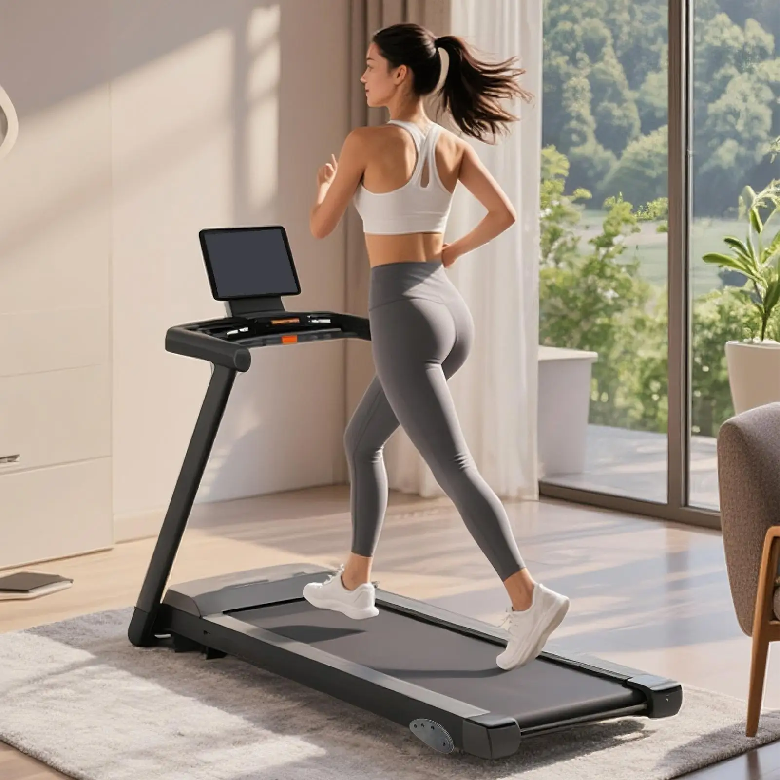 Treadmill Incline Riser Angle Adjustment Attachment Portable Gym Equipment Riser for Home Gym Trainer Floor Workout ﻿