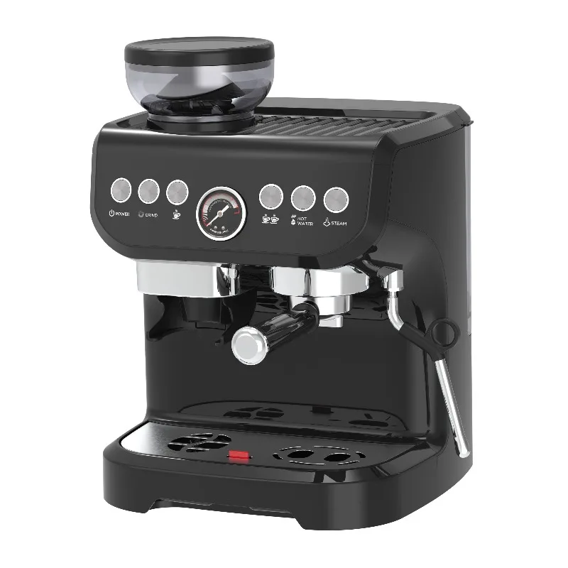 Semi-automatic Touch Screen Commercial Luxury Double Boiler Electric Coffee Maker Espresso Machine for Cafes