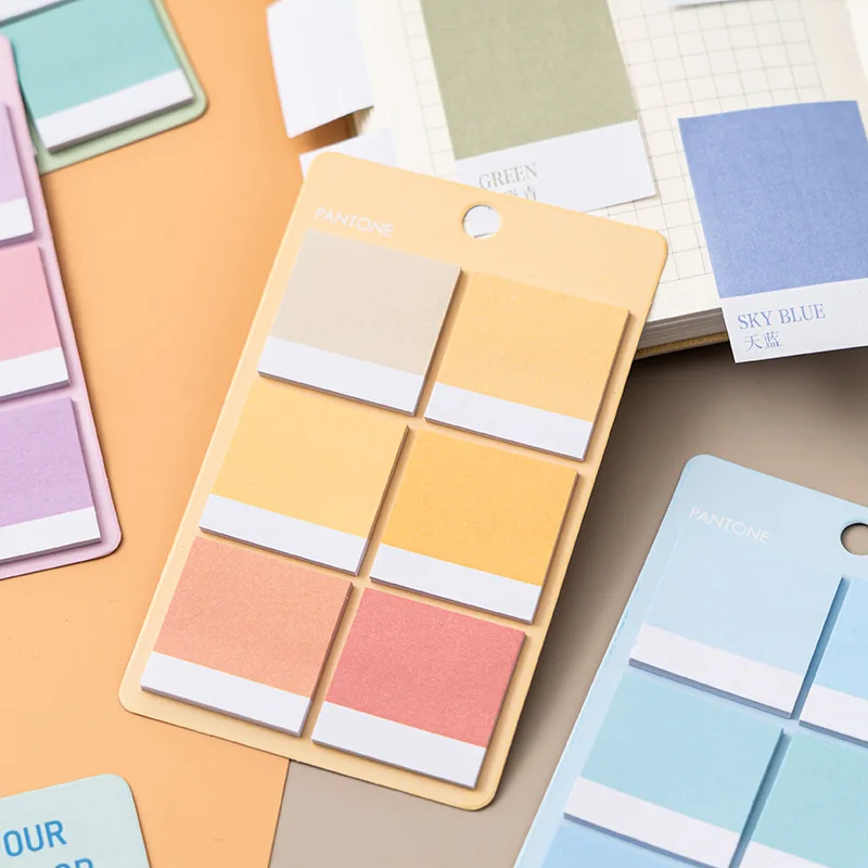 ملصق مريح من نوع بطاقة الألوان، ملصق مؤشر الألوان، ملصق تصنيف Ins Style، ملصق عالي الجمال n مرات