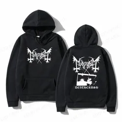 Mayhem Deathcrush Hoodie Men Fashion Hoodies Graphics Long Sleeve Pullover Album Hoodie Women Sweats Oversized Clothes Rapper