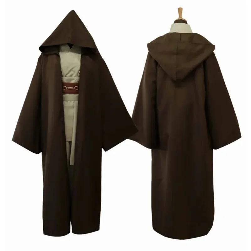 Dziewczęta chłopcy unisex gwiazda filmowa Jedi przebranie na karnawał Anakin Skywalker Sith stroje gra Anime dzieci Retro wojny wojownik odzież