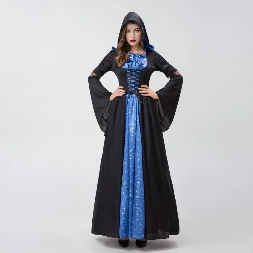 

New Halloween Cosplay Women Vampire Dress Carnival Party Performance Masquerade Clothing