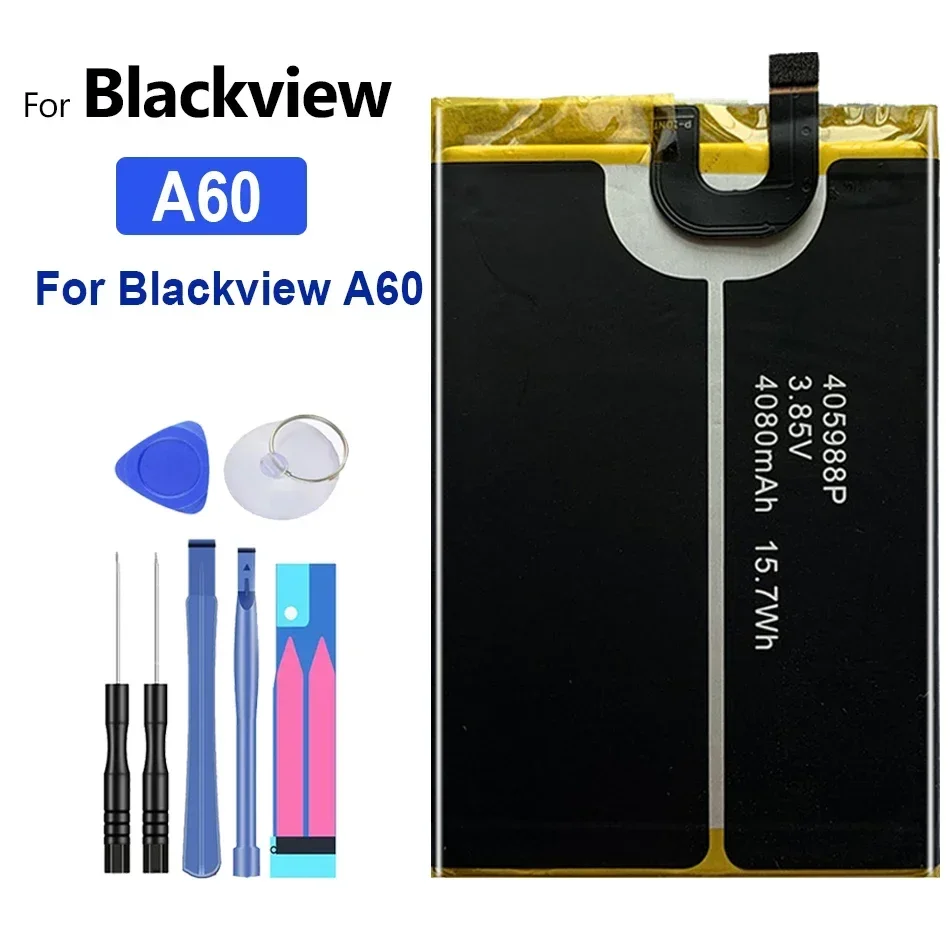 Battery For Blackview A7 A20 BV4000 BV5000 BV6000 BV6000S BV6800 BV7000 BV8000 BV9000 BV9500 BV9600 BV9700 Pro A8 Max Batteries