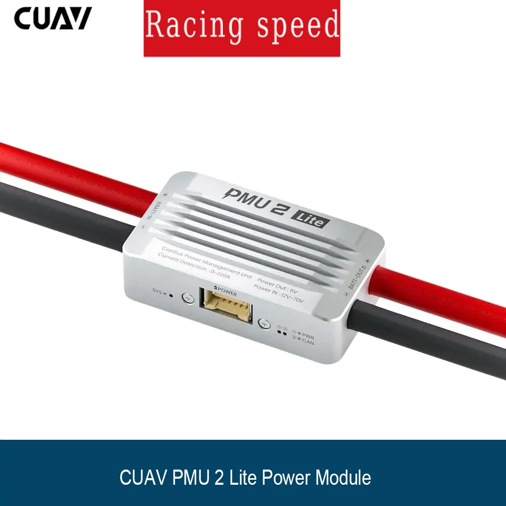 

CUAV PMU 2 Lite Power Management Module, 15V 5V Output for Large Drone and UAV, Professional Power Distribution Unit PDU