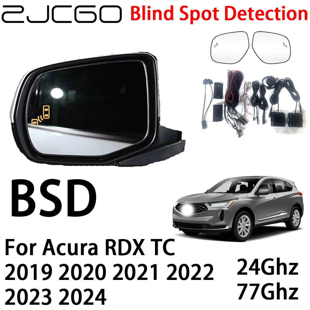 ZJCGO Car BSD Radar Warning System Blind Spot Detection Safety Driving Alert for Acura RDX TC 2019 2020 2021 2022 2023 2024