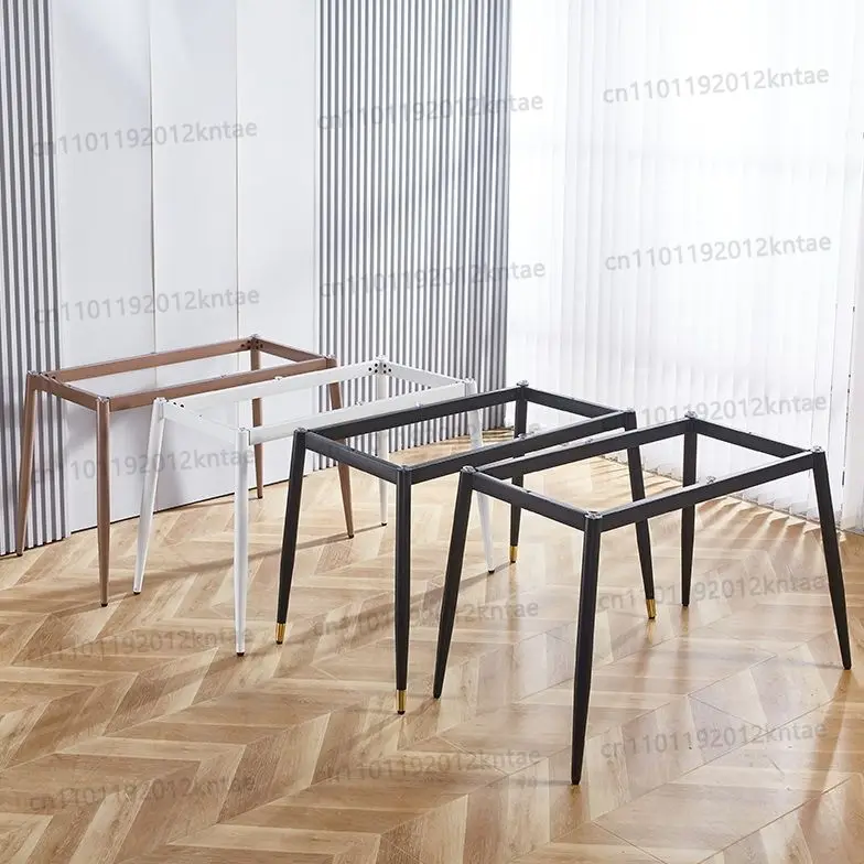 Dining table iron bracket rock slab shelf ceramic tile marble desk metal support base table legs