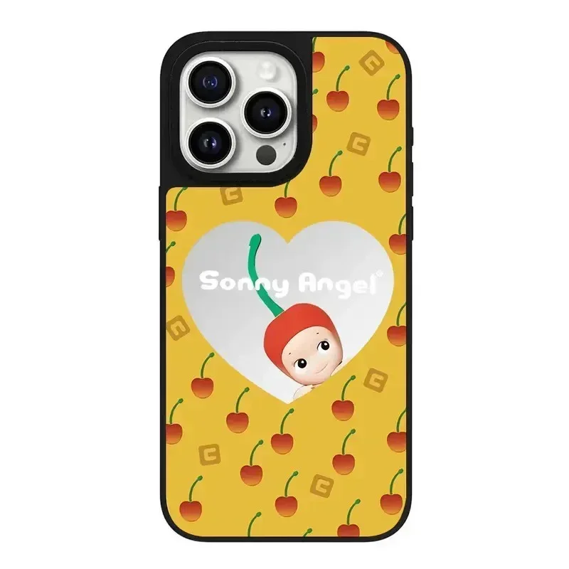 Cute Baby Mirror Phone Case Cover for IPhone 11 12 13 14 15 16 Pro Max Case for IPhone 16 Pro Max