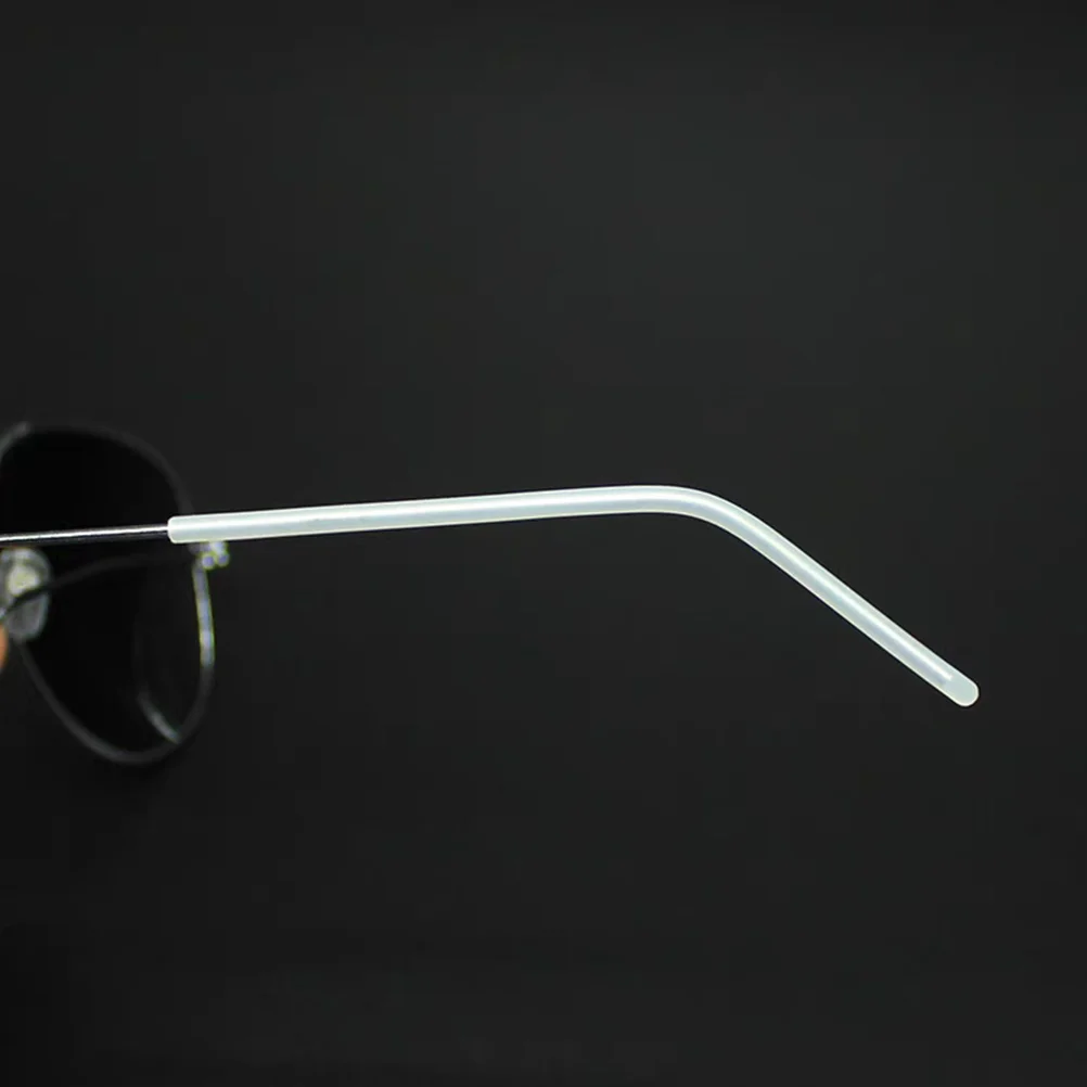

12Pairs Eyeglass Leg Covers Silicone Ear Sleeves Non-Slip Glasses End Tips Universal Fit for Glasses Accessories