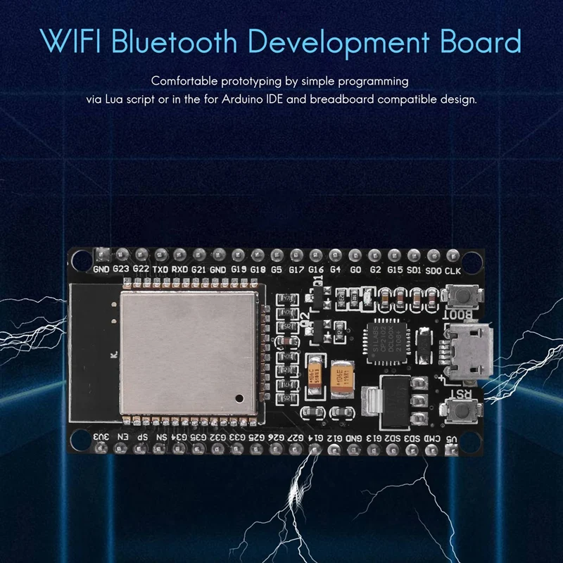 ESP32 Nodemcu Module WLAN Wifi Dev Kit C Development Board With CP2102 Compatible For Arduino