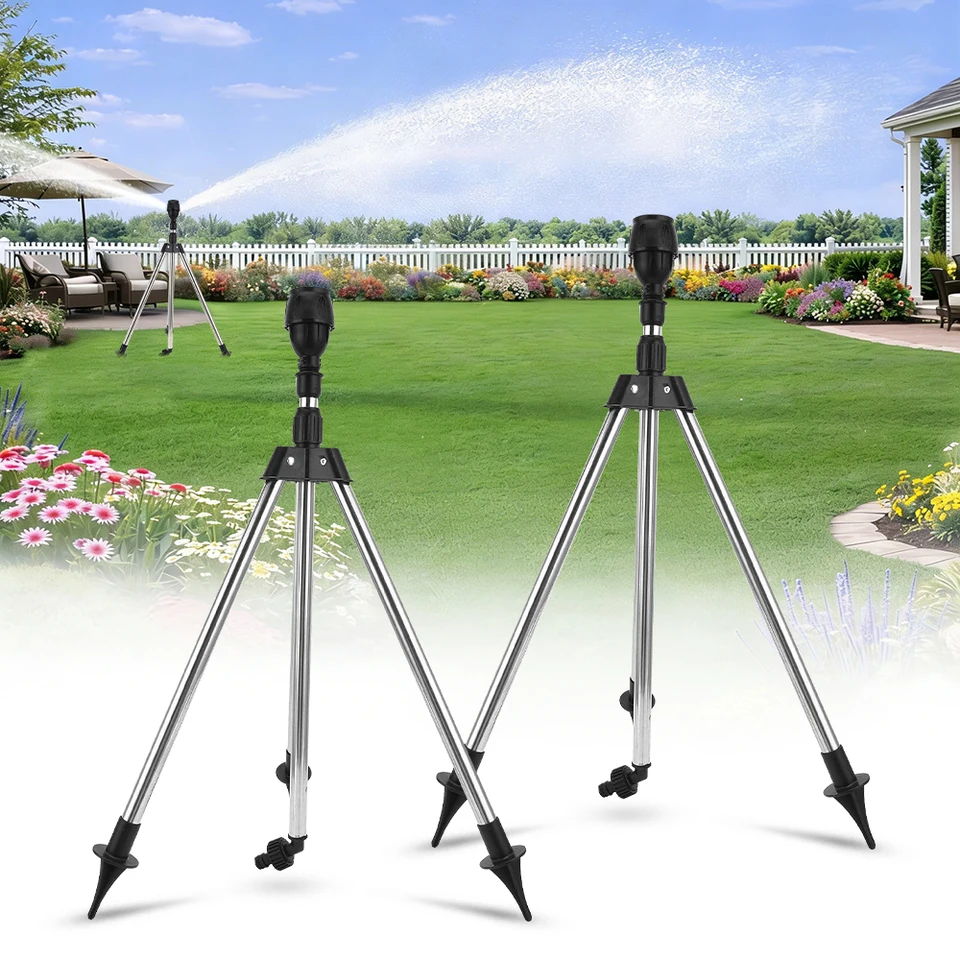 360 Degree Rotary Telescopic Lawn Garden Sprinkler