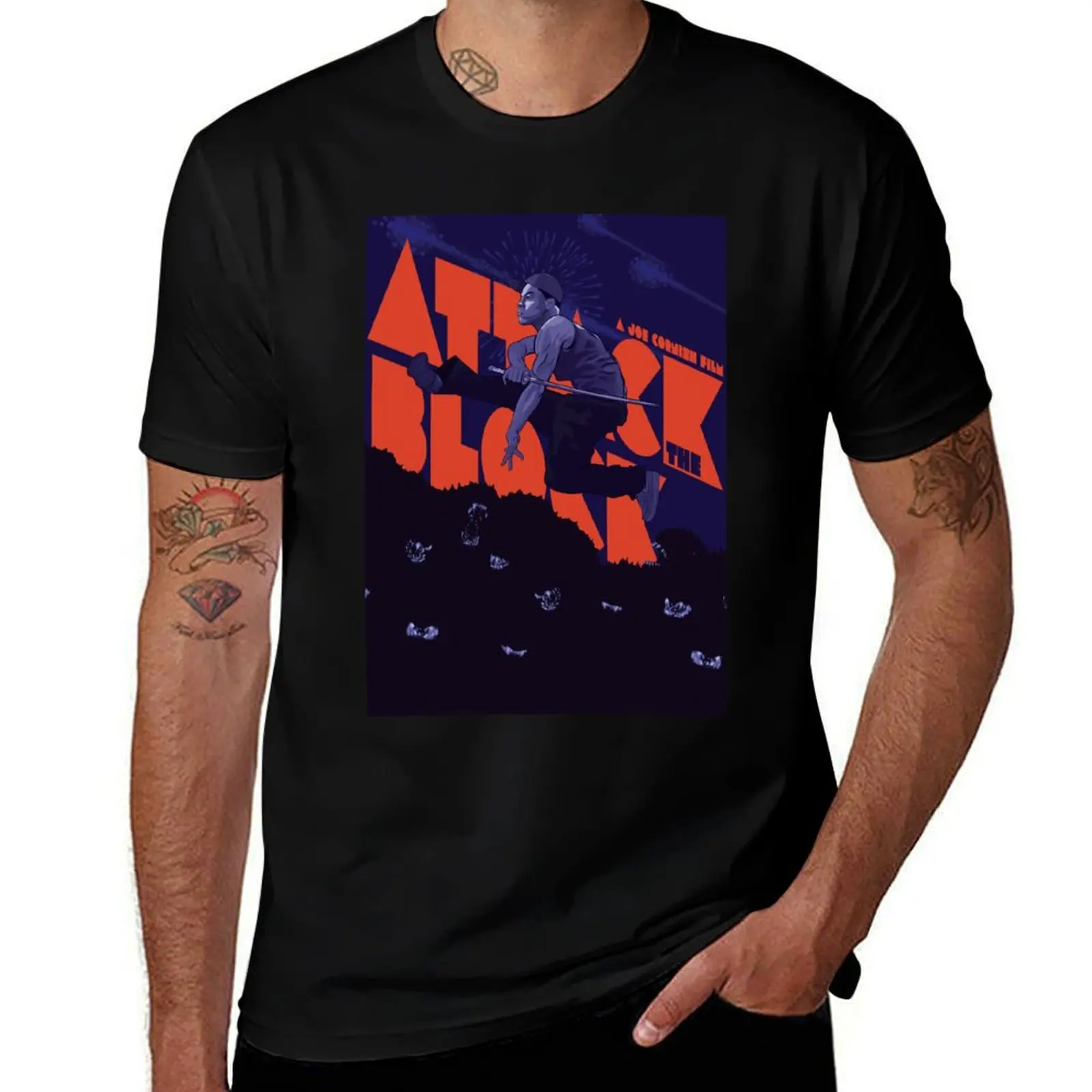 Attack the Block alternate movie poster T-Shirt Lightweight Hiking T-Shirt
