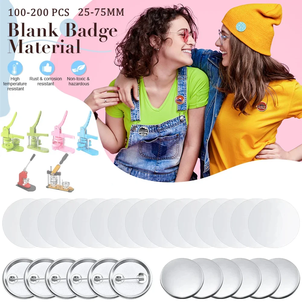 100/200Pcs Badges Button Maker Parts Set: A Comprehensive Review for Cool Button Design Enthusiasts