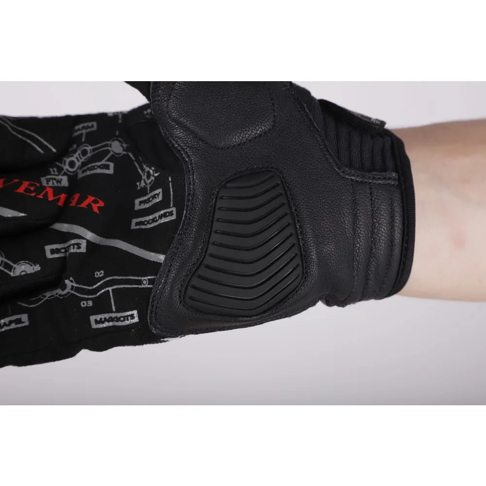 قفازات ركوب الدراجات النارية الصيفية والدراجات الجبلية وركوب الدراجات على الطرق الوعرة - قابلة للتنفس ومتينة