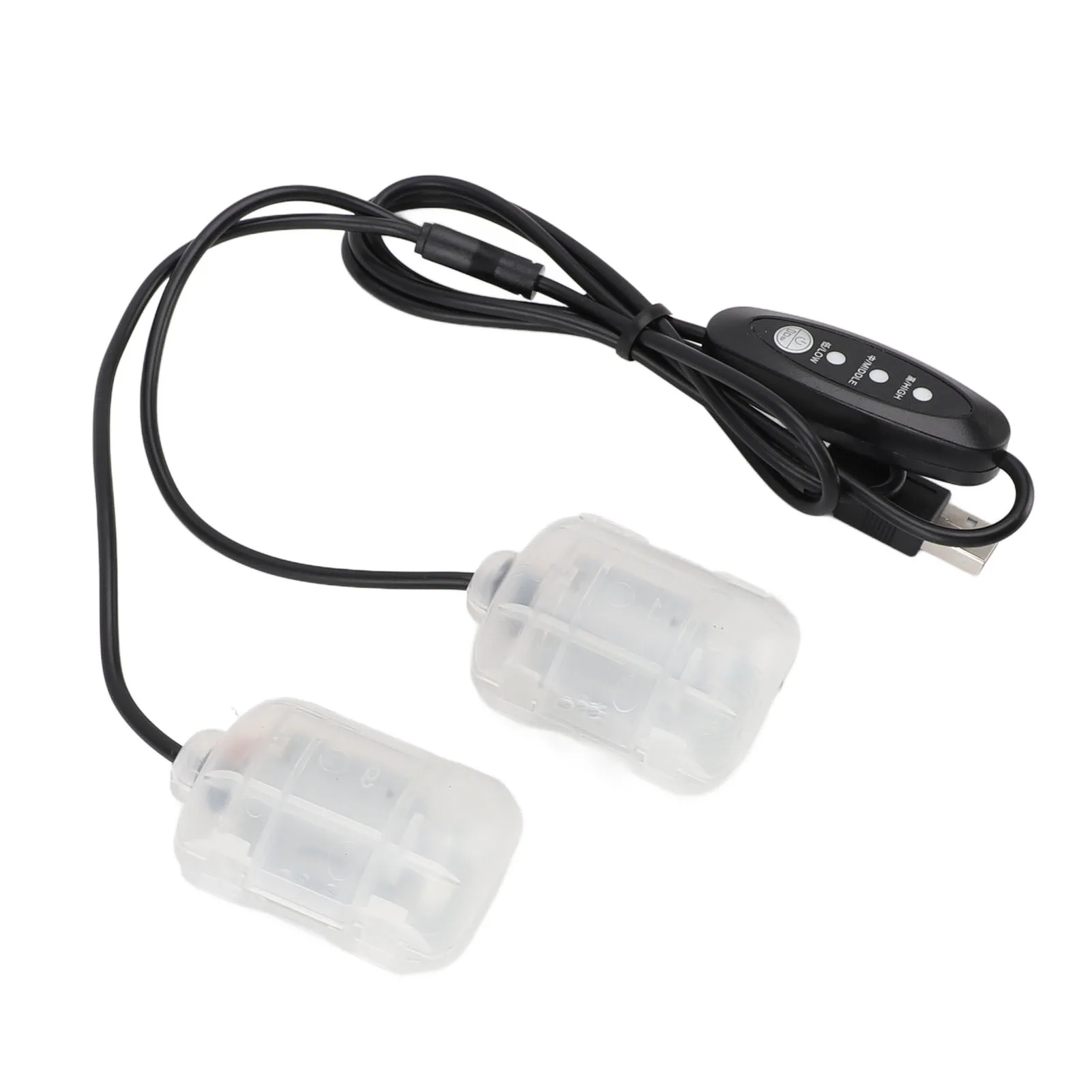 DC5V 1 to 2 USB 3 Speed Vibration Motor 3000 to 4500RPM Electric Vibrating Motor With PP Buckle Structure And 1.1m Cable