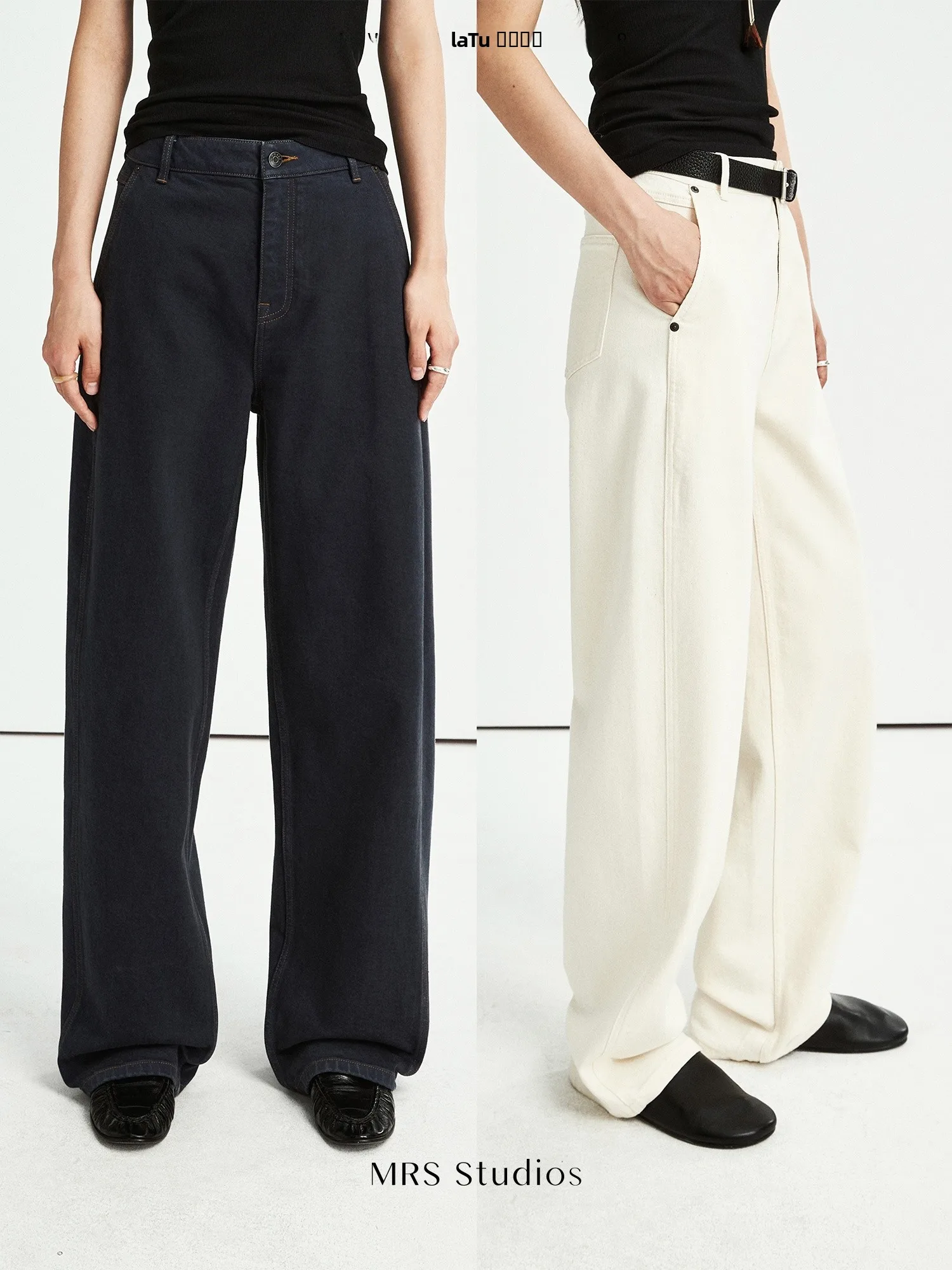 

Джинсы в стиле ретро MRS Studiosa Side S Forward ift Micro Arc und Bend Knife Женские прямые хлопковые эластичные джинсы