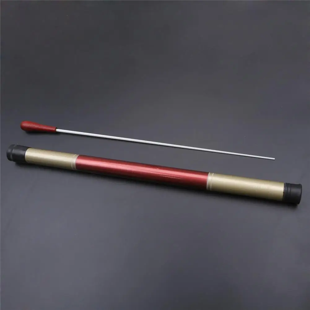 Wooden Baton Band Conductor Stick Rhythm Music Director Orchestra Concert Conducting Rosewood Handle With Tube