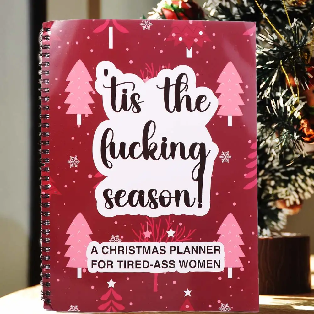 Agenda Promemoria Agenda natalizia Notebook Abitudine Tracker Diario Lista delle cose da fare Notebook Time Organizer Efficienza