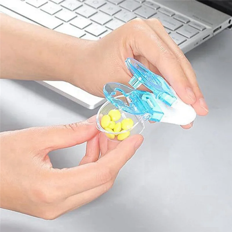 AS95-10 шт. пылезащитный дозатор таблеток с устройством для удаления таблеток для простого доступа к лекарствам