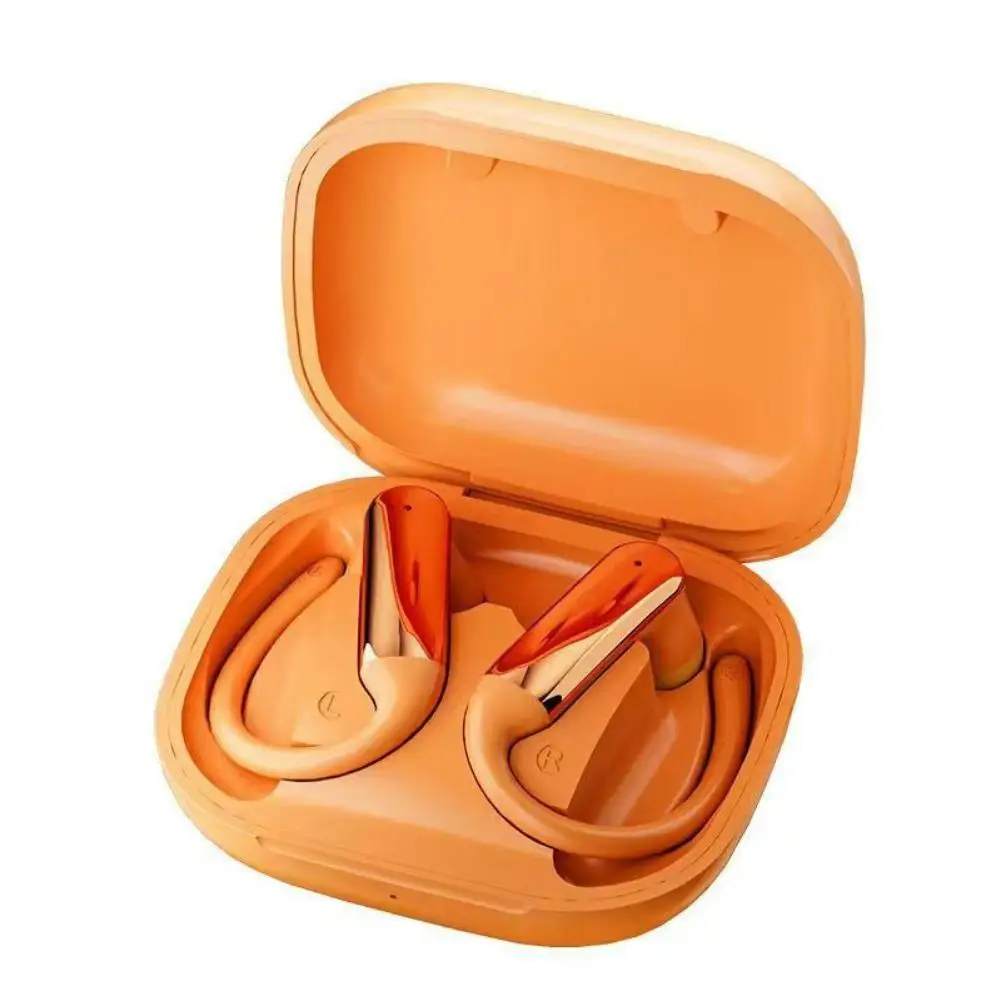 무선 이어버드 블루투스 노이즈 캔슬링 오픈 이어 디자인 울트라 컴포트 논 인이어 마이크 스마트 터치 스포츠 헤드폰