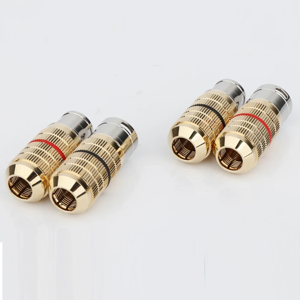 Preffair Rhodium plated XLR Plug HiFi Audio 3Pin for DIY Audio XLR Cable copper shell XLR male&female plug