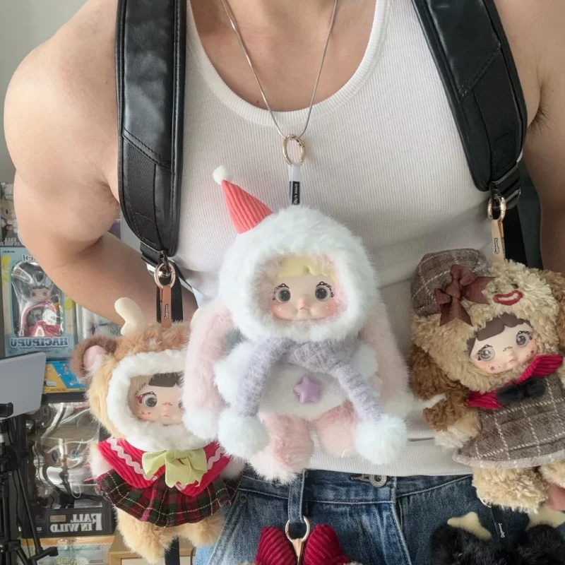 

Аутентичная серия Nommi Wonderful Christmas Night, слепая коробка, модная игрушка, милая плюшевая кукла, брелок, сумка, очаровательный подарок для девочек и женщин