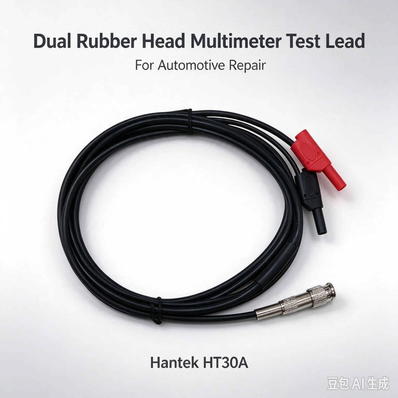 HT30A Dual Banana Test For Oscilloscope Use In Off-Board Vehicle Signal Measurement With 4mm Terminal Connectors