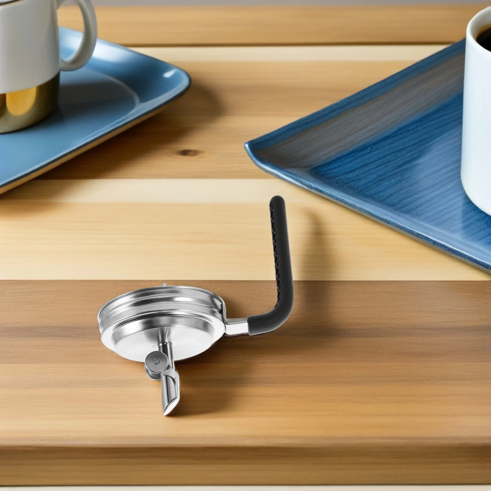 

Mason Jar Oil Pour Spout Lid Stainless Steel Wide Mouth Cap For Vinegar Maple Syrup Leakproof Storage Home Canning