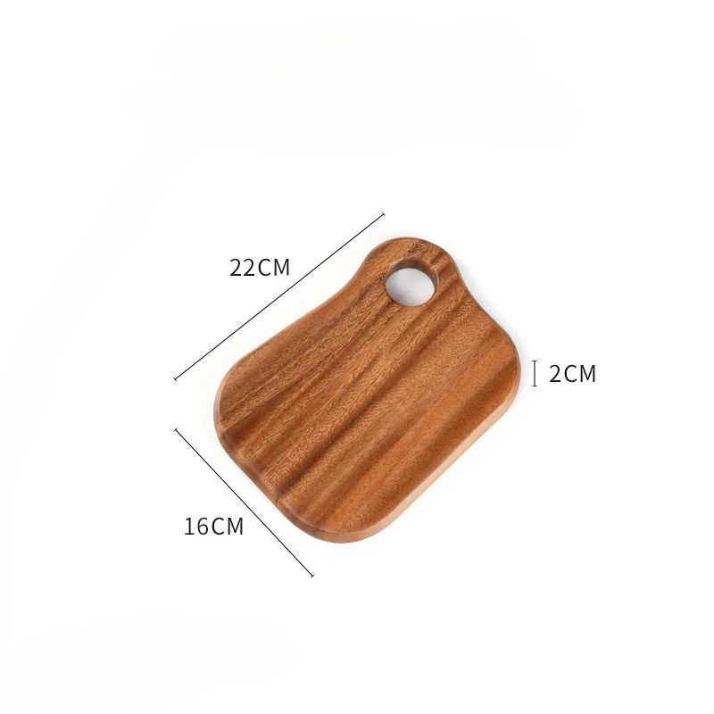 

Walnut Fruit Board Whole Wood Cutting Board Ebony Home Double-sided Chopping Board Kitchen Cutting Board Wooden Bread Board