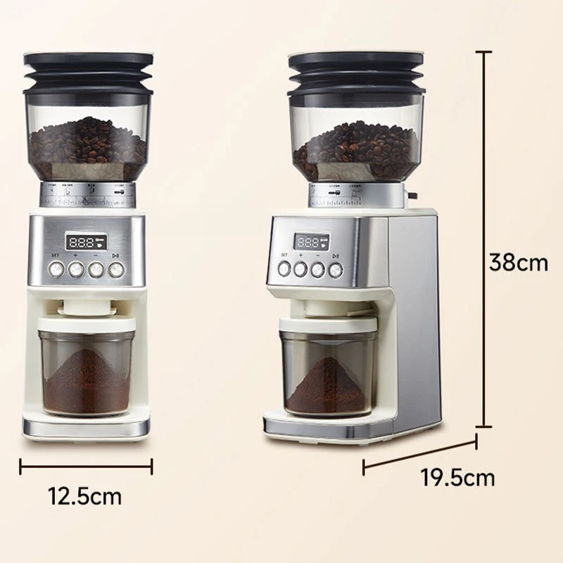 Coffee shop bean grinder high carbon steel cone knife hand punch Italian bean grinder