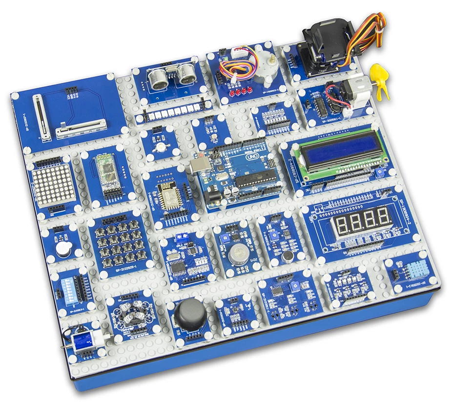 M41-2000 LEARNING KIT for at Mega DEVELOPMENT BOARDS TRAINING MODULE SENSOR  Electronics Platform
