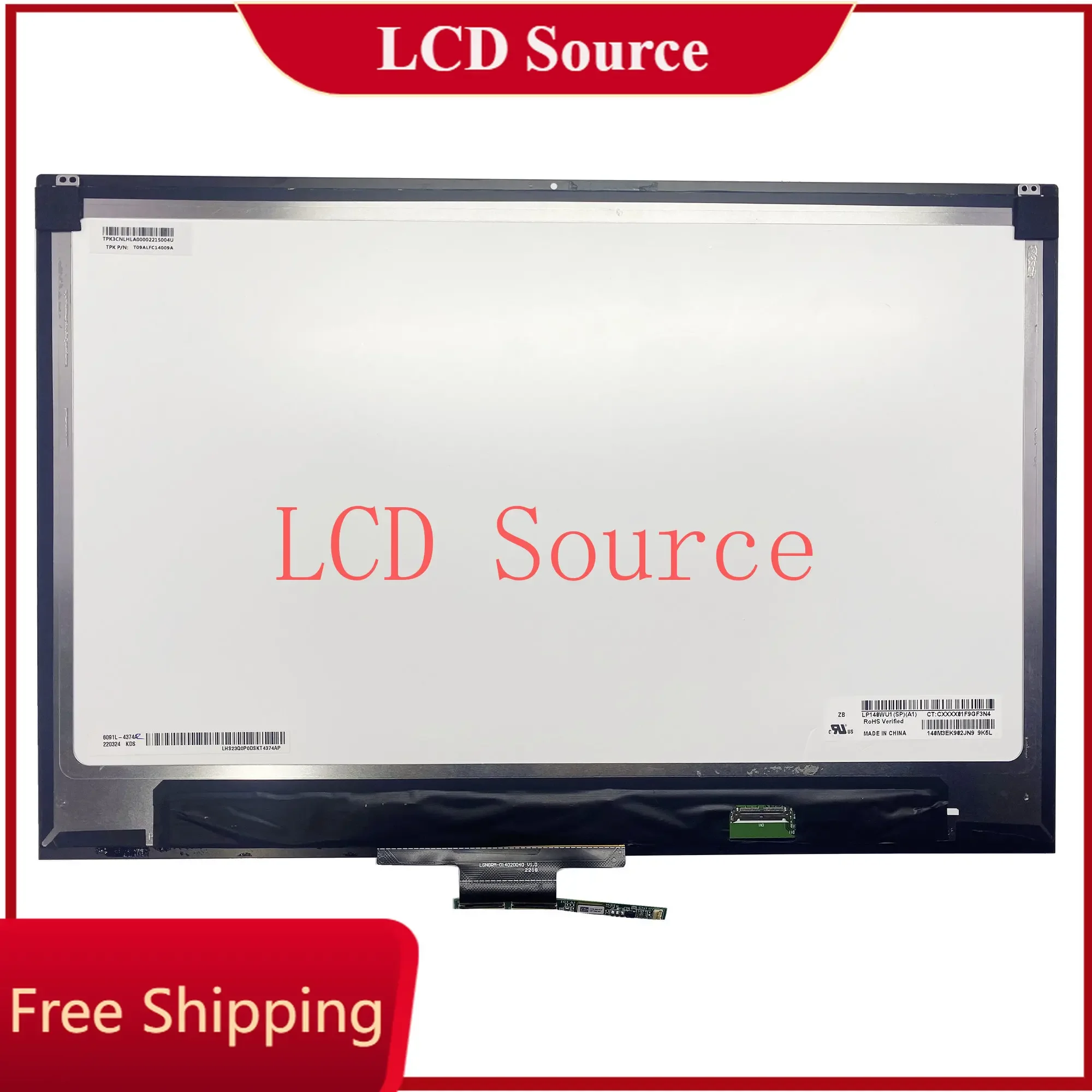 

LP140WU1 SPA1 14.0 inch 1920X1200 matrix panel Display LCD Screen Touch Assembly