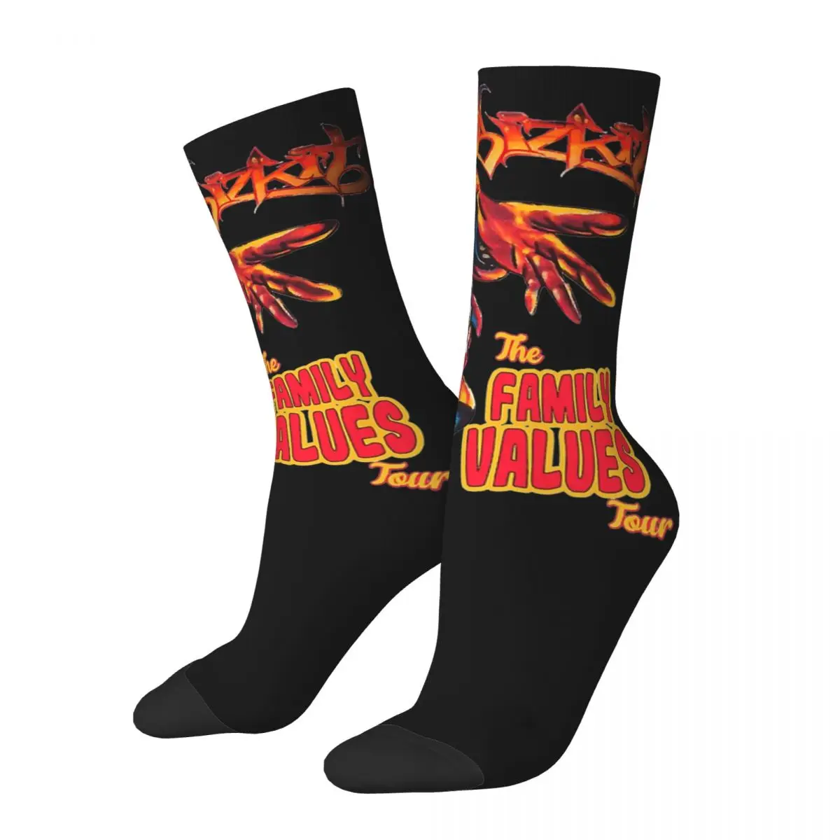 Autumn Winter Funny Men's Women's Limp Bizkit Music Socks Breathable Sports Socks