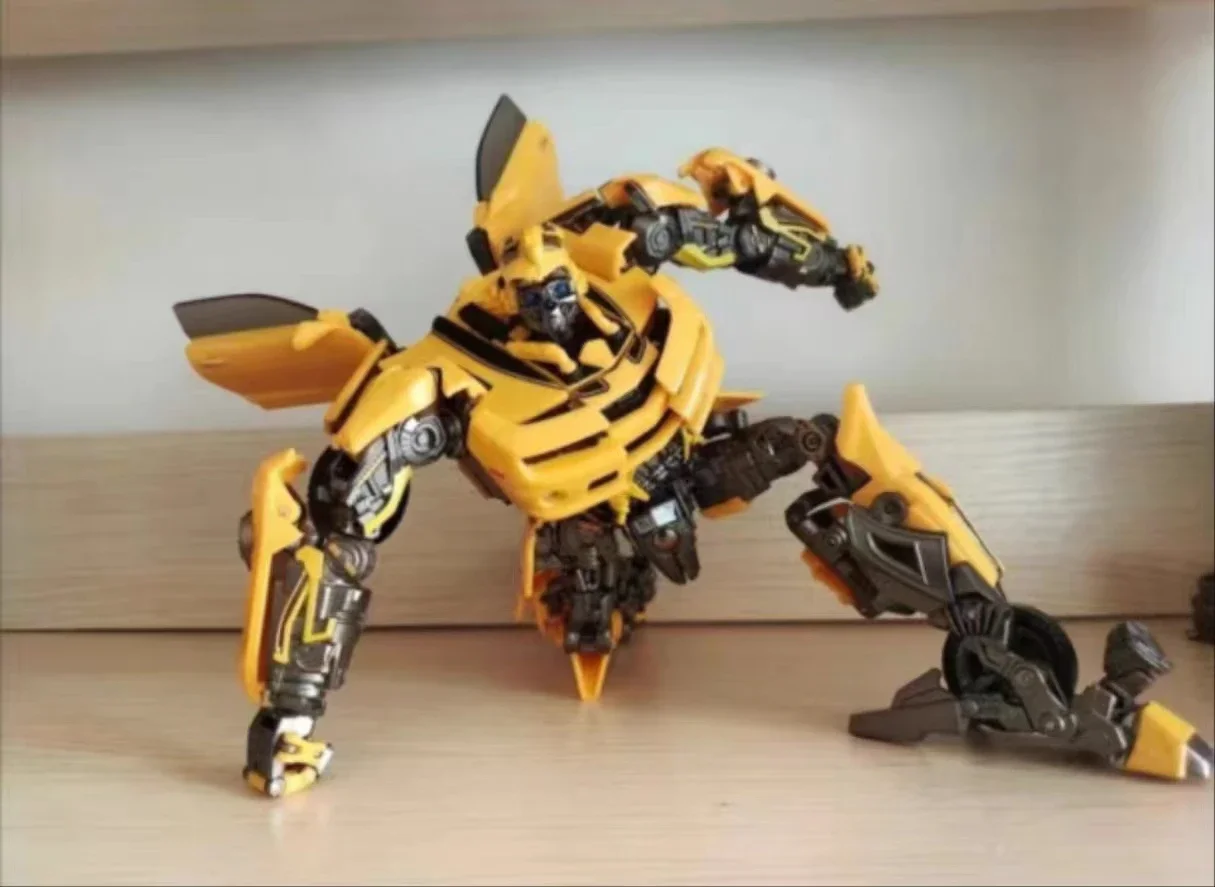 재고 있음 변환 장난감 KO XP13 XP-13 꿀벌 확대 22CM 합금 영화 움직일 수있는 인형 자동차 로봇 액션 피규어 컬렉션 선물