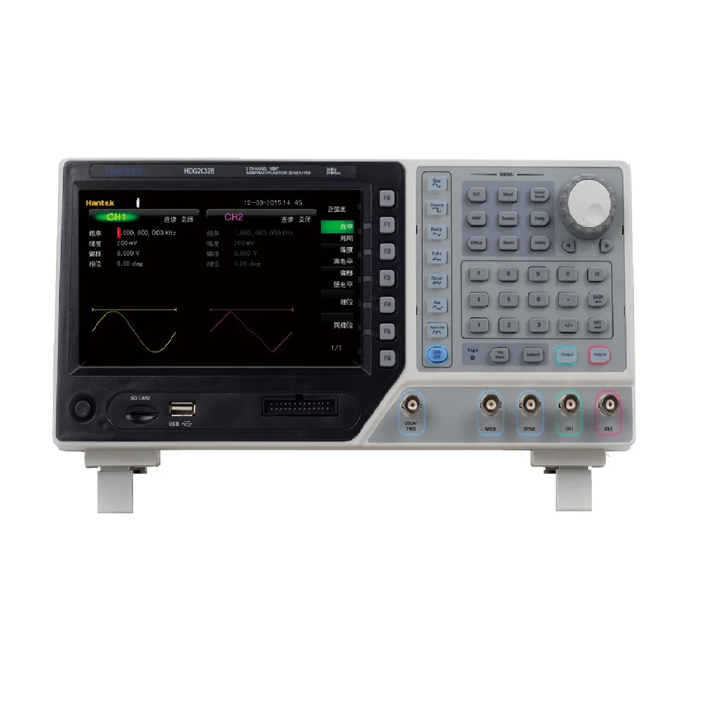 

Hantek HDG2062B Arbitrary Waveform Function Generator 2CH 20M 16Bit 250MSa 64M Memory