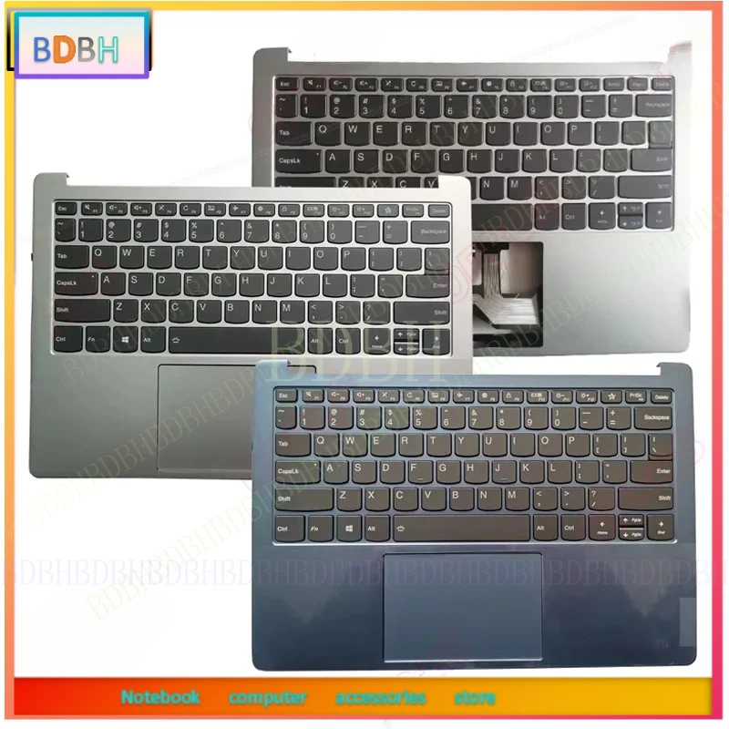 NEW for IdeaPad S540-13IML S540-13ARE S540-13API S540-13ITL US Laptop Keyboard Palmrest Cover AM1GW000J00 backlit