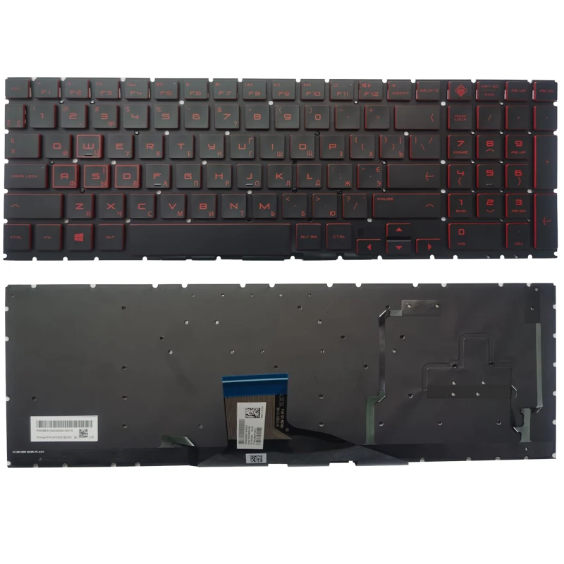 NEW Russian RU Laptop Keyboard for HP 15-DH 15-DC TPN-C144 Q211 C143 OMEN 15 DC DC0003la DC005TX DC0004TX TPN-Q211 backlight