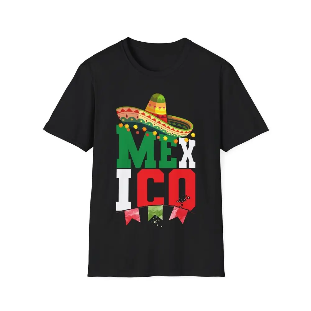 Viva la Independencia Viva Mexico Pride Tee Unisex Softstyle T-Shirt High Quality 100%Cotton Short Sleeve