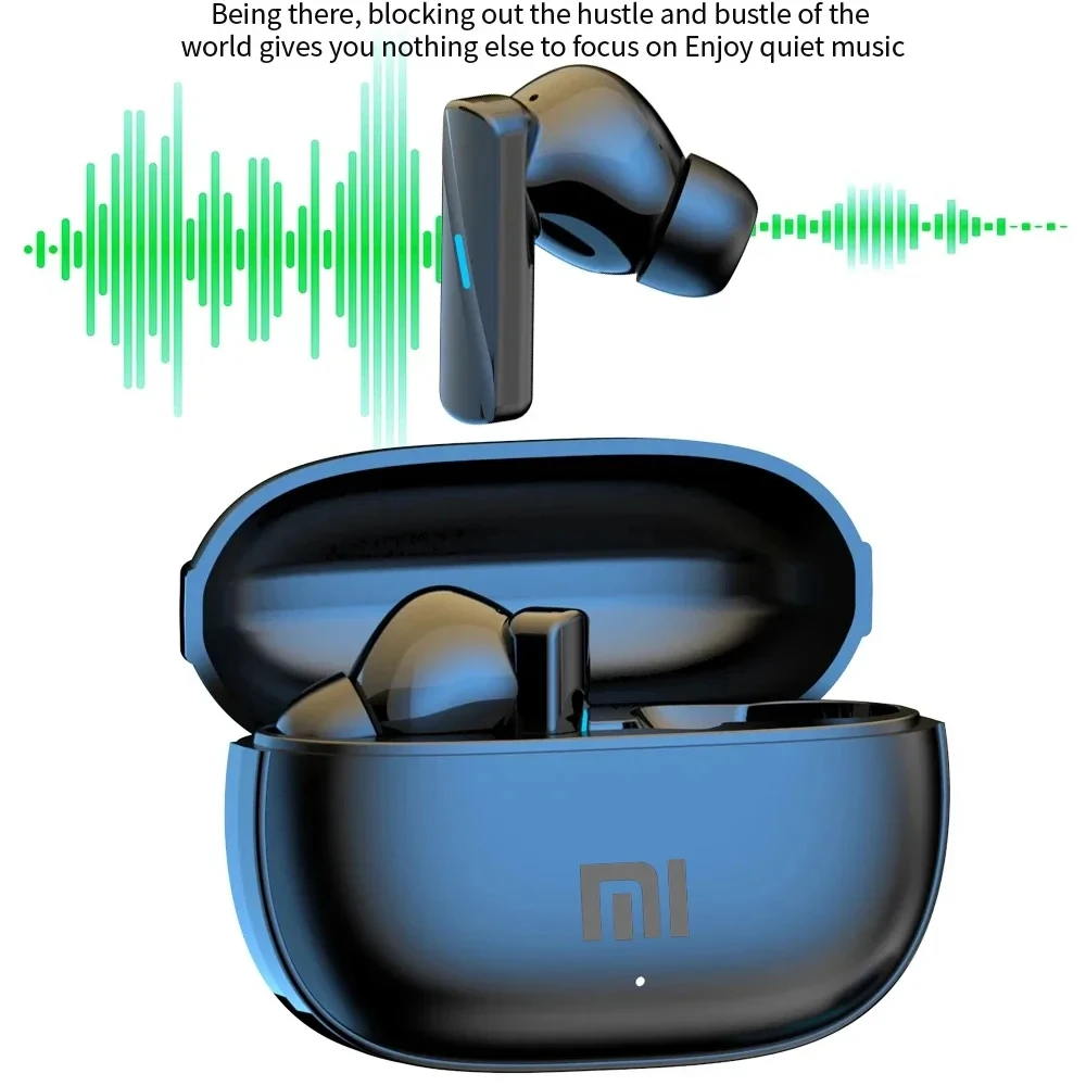 샤오미 에어 7 블루투스 이어폰, TWS 터치 컨트롤, 하이파이 무선 헤드폰 마이크, 소음 감소 이어버드, 방수 게임 모션