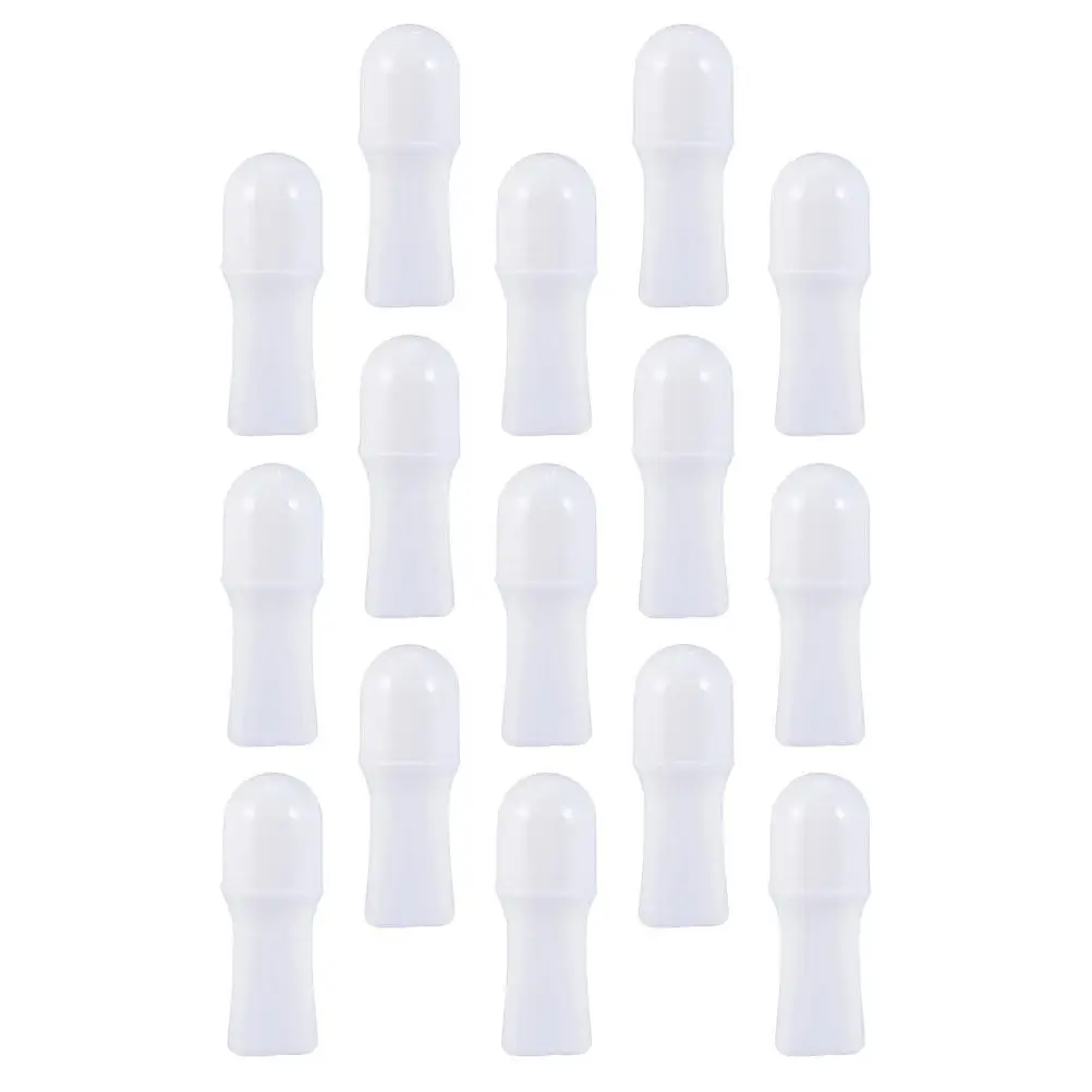 

15 шт. пластиковых роликовых флаконов для эфирных масел, многоразовые, герметичные, прочные, прозрачные, с роликовым аппликатором