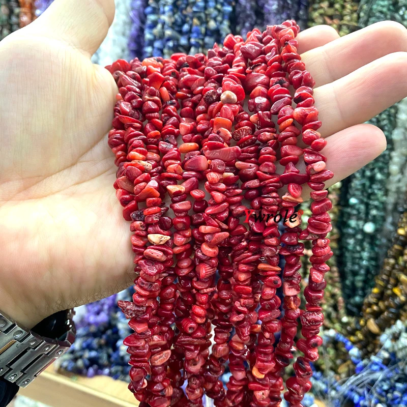 80cm Irregular Natural Stone 5-8mm Yellow Topaz Jade Loose Spacer Beads for Jewelry Making Diy Bracelet Charms Accessories