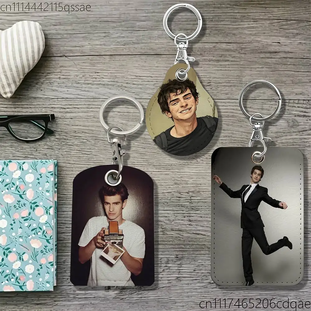 FOR Andrew Garfield PP For AirTag Case Card Sleeve Holder ID Credit Bank Access Keychain For Air Tag Shell