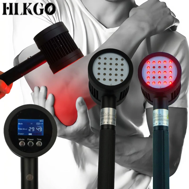 

Professional 5W Class 4 Laser Therapy Device Dual 650nm 808nm Infrared Light for Muscle Joint Pain Relief Home Clinic