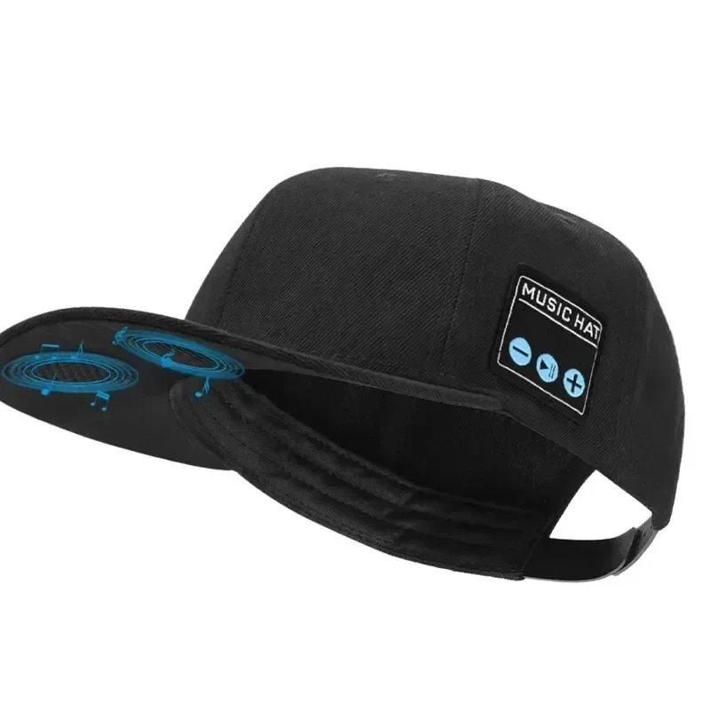 Multifunctional Bluetooth Speaker Music Hat HIFI Sound Quality Detachable Wireless Adjustable Music Baseball Cap Running Sports