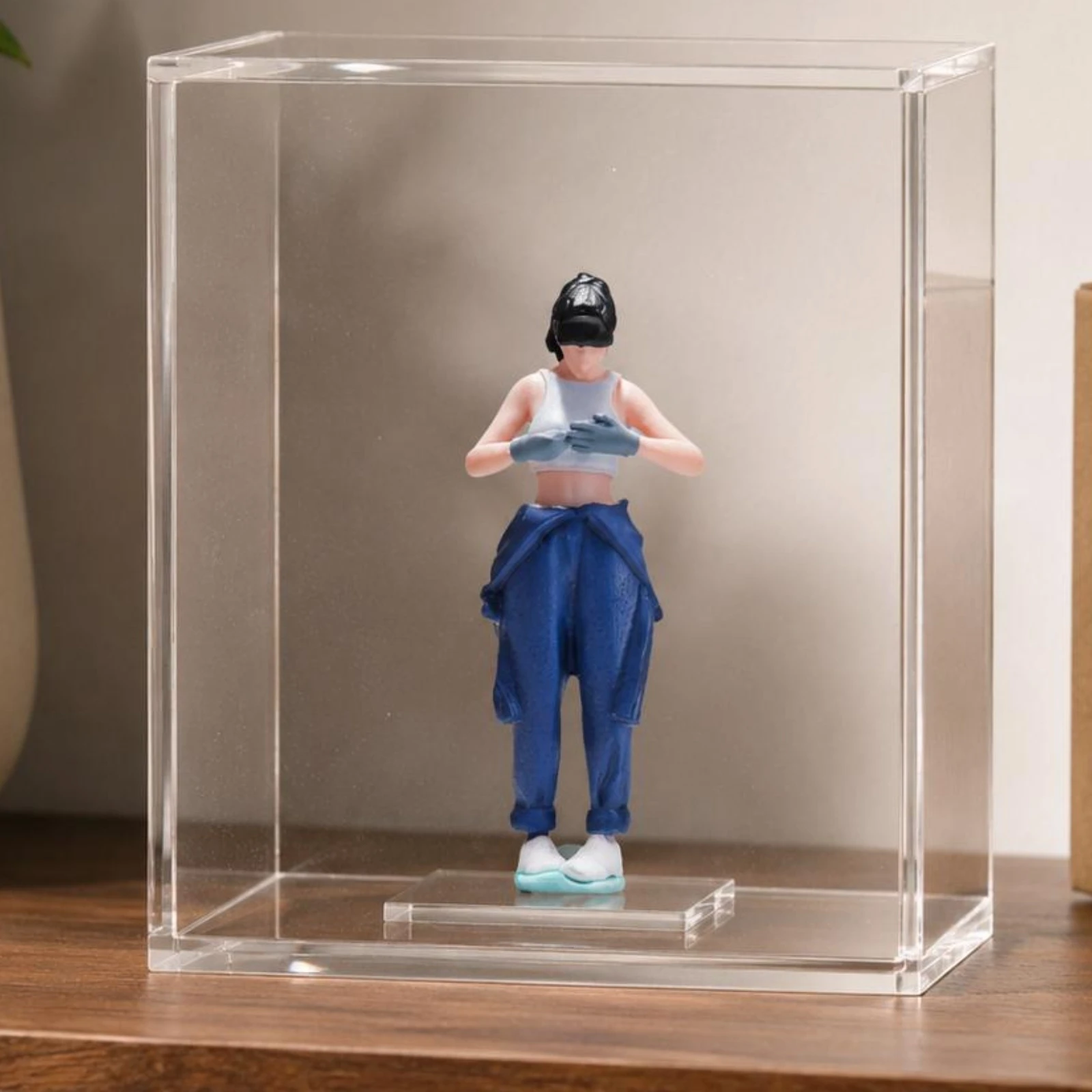 Miniature Human Figurine 1/64 Scale Painted Mini People Painted Figurine Detailed Collectible Figures Realistic
