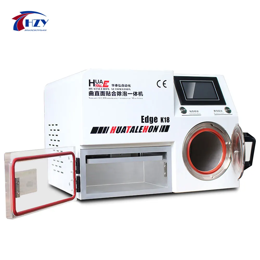 

HUATAIE Screen Pressing Machine all-in-one Machine Fully Automatic OCA Vacuum Laminating Defoaming Screen Separator