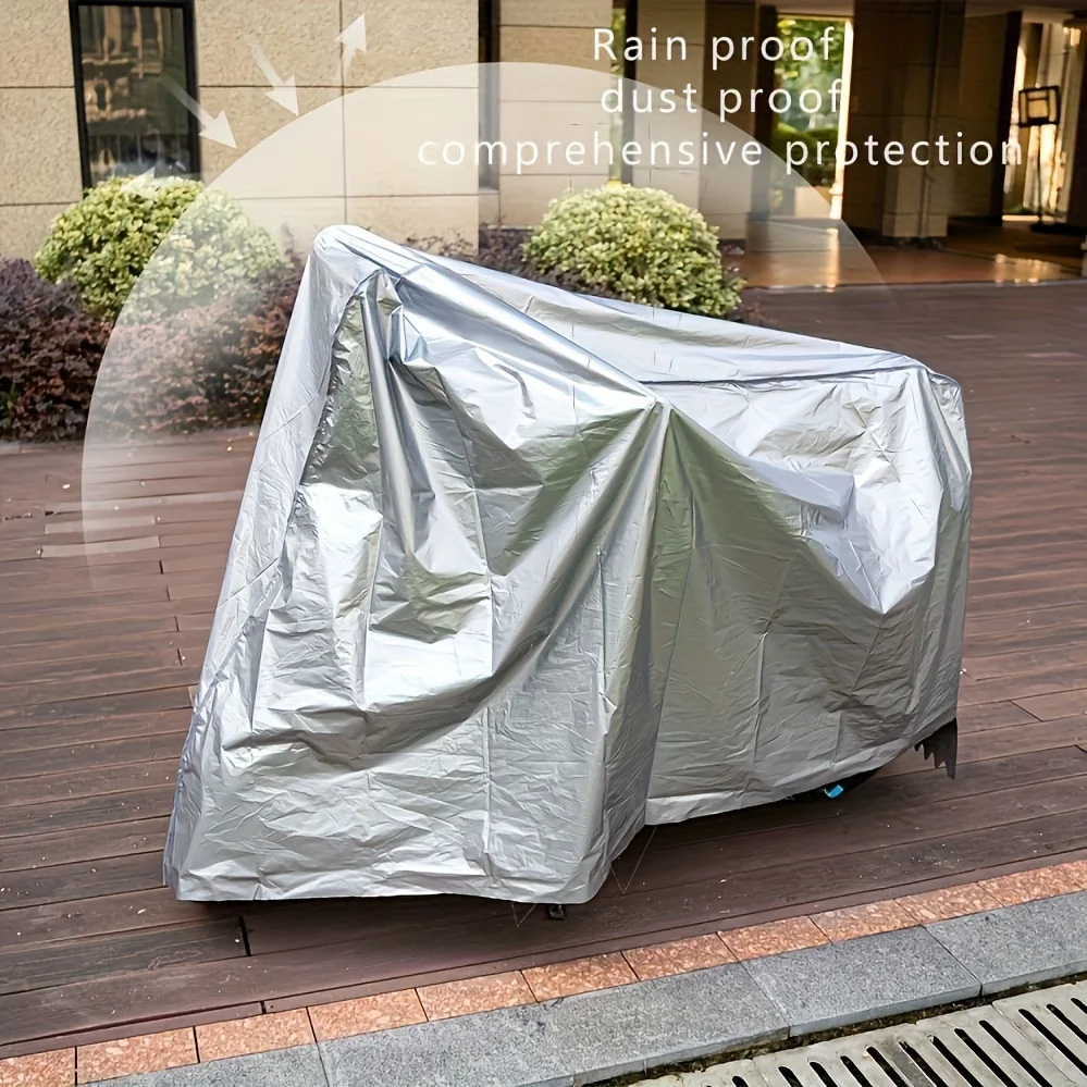 Cubierta portátil para motocicleta eléctrica, parasol para lluvia y sol, bicicleta, impermeable, escarcha, nieve y cubierta antipolvo Amagi